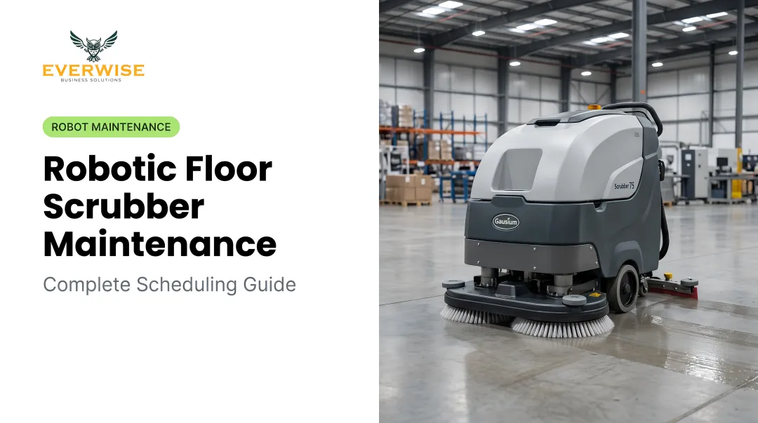 Robotic Floor Scrubber Maintenance: Complete Scheduling Guide