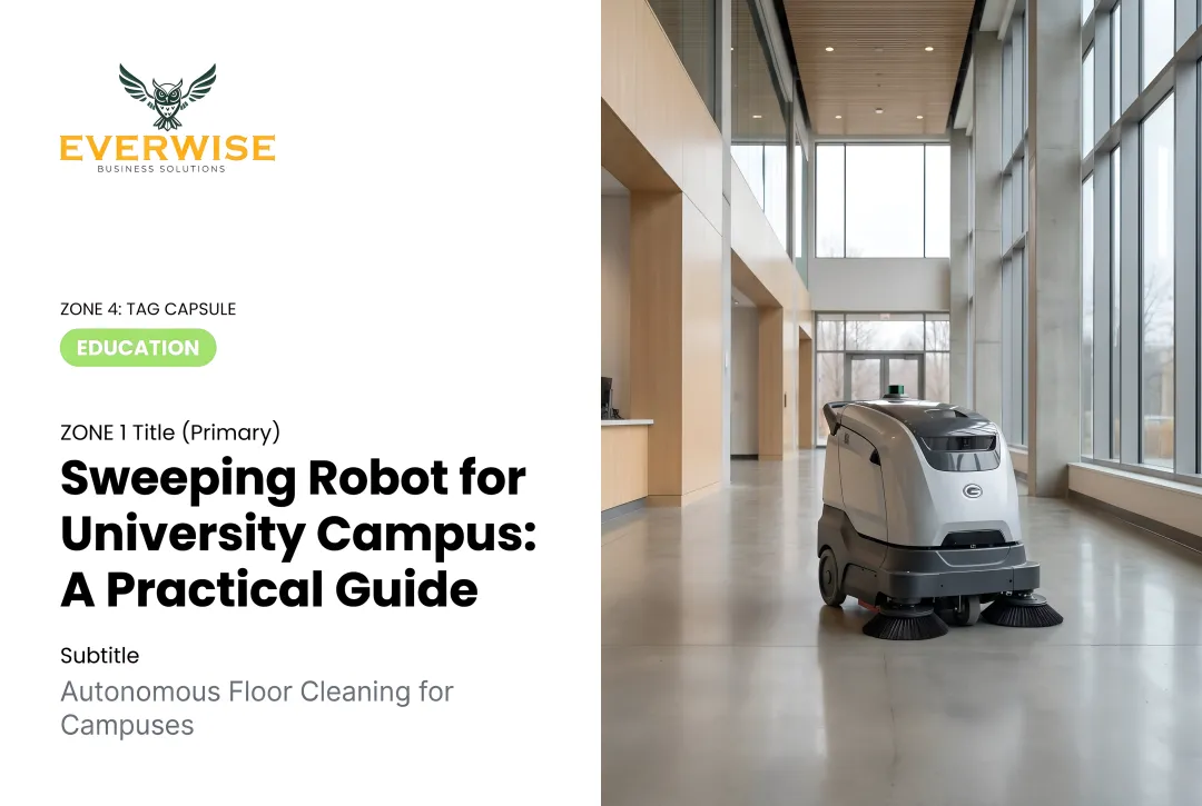 Sweeping Robot for University Campus: A Practical Guide
