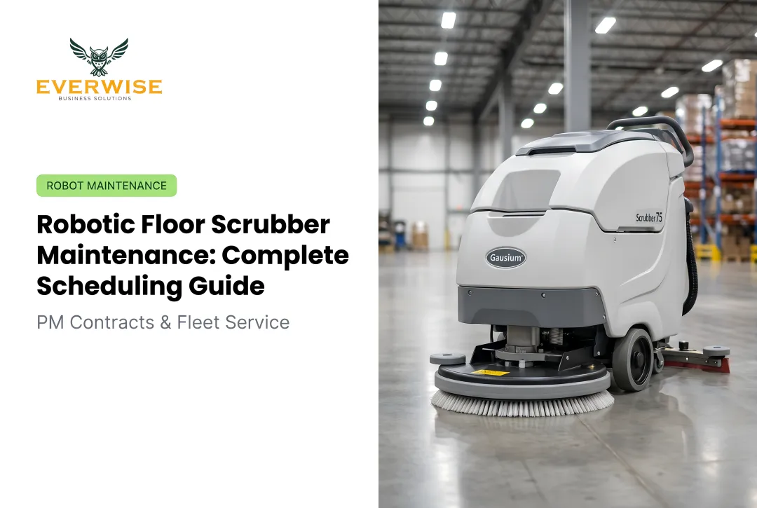 Robotic Floor Scrubber Maintenance: Complete Scheduling Guide