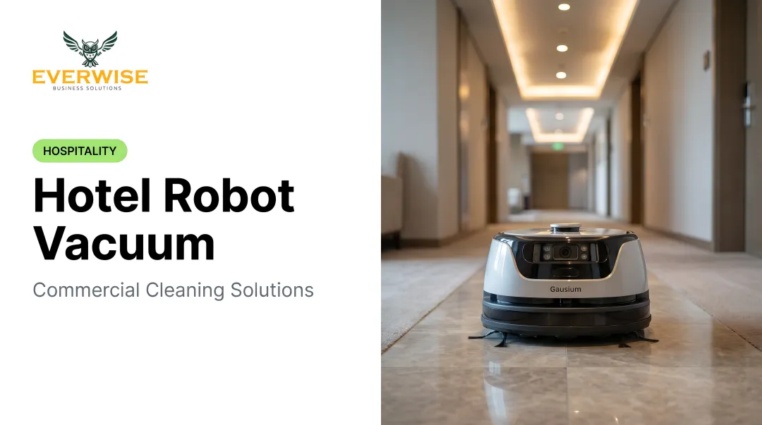 Hotel Robot Vacuum: Commercial Cleaning Solutions
