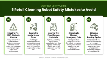 5 common retail cleaning robot safety mistakes operators must avoid