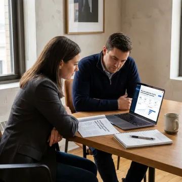 Data-driven B2B marketing strategy session