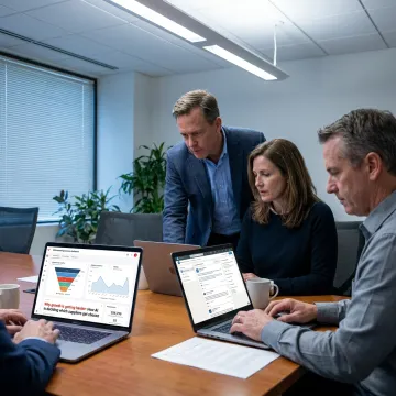 B2B demand generation strategy meeting
