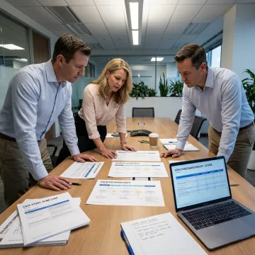 B2B lead generation strategy session