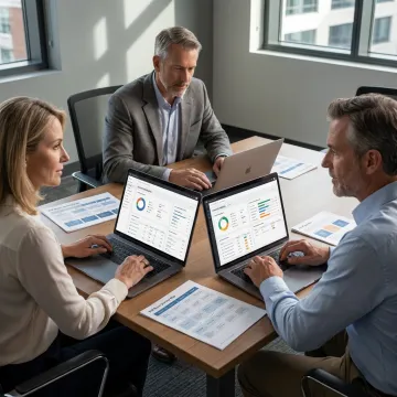 B2B marketing strategy session with proof and AI visibility planning