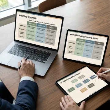 B2B PR strategy process session