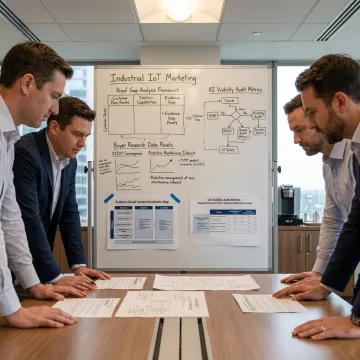 Industrial B2B marketing strategy workshop