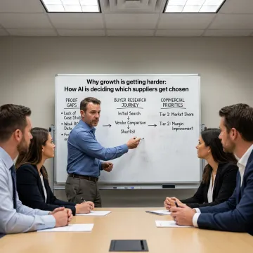 Advisor mapping industrial B2B commercial strategy