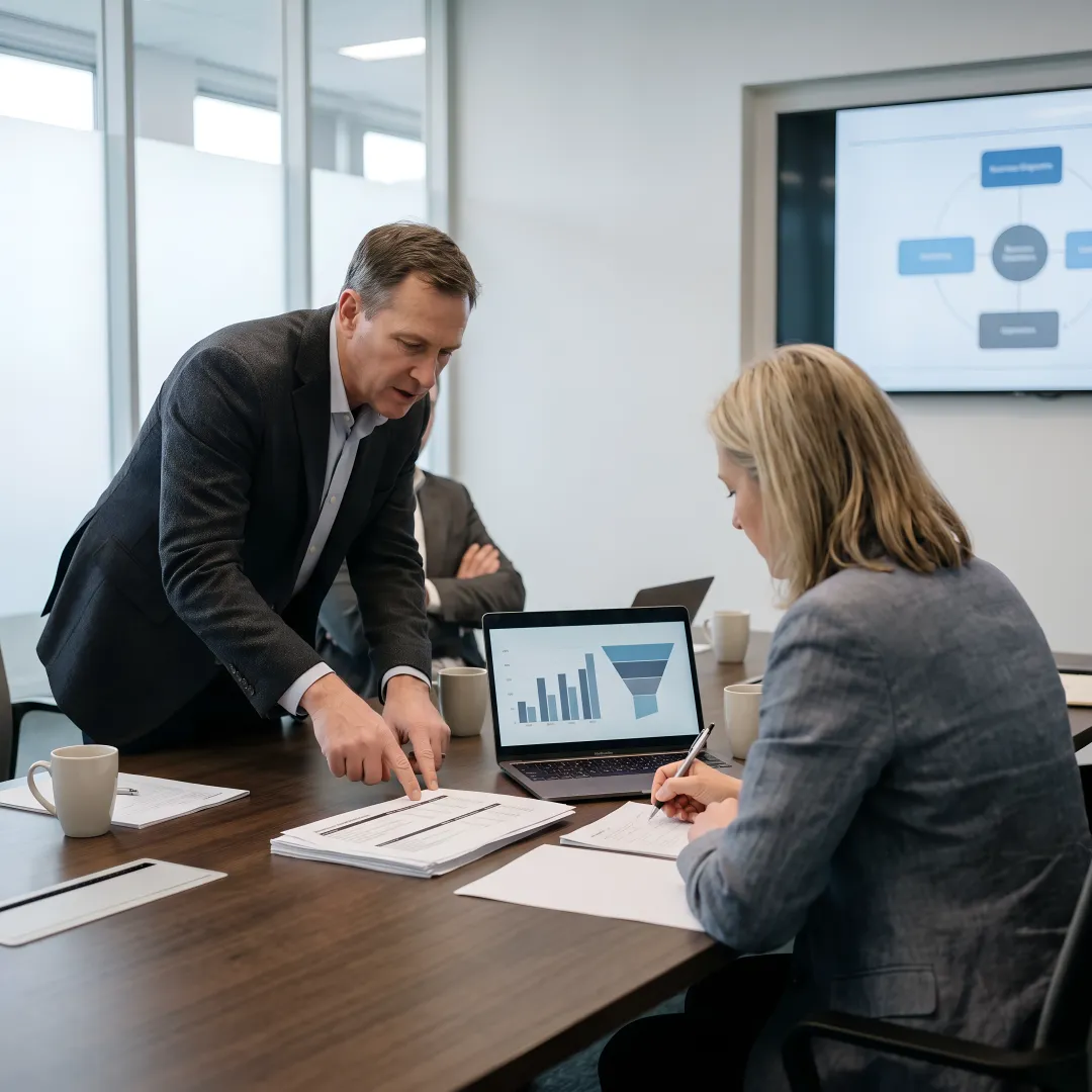B2B manufacturing demand generation strategy session