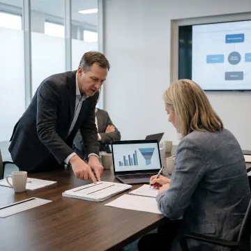 B2B manufacturing demand generation strategy session
