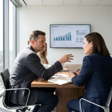 Consultants mapping B2B website strategy