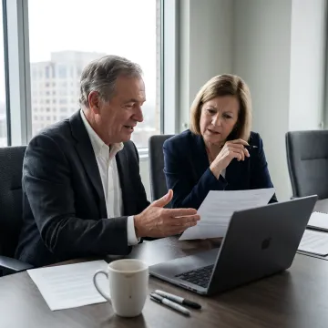 Industrial B2B growth strategy consulting session