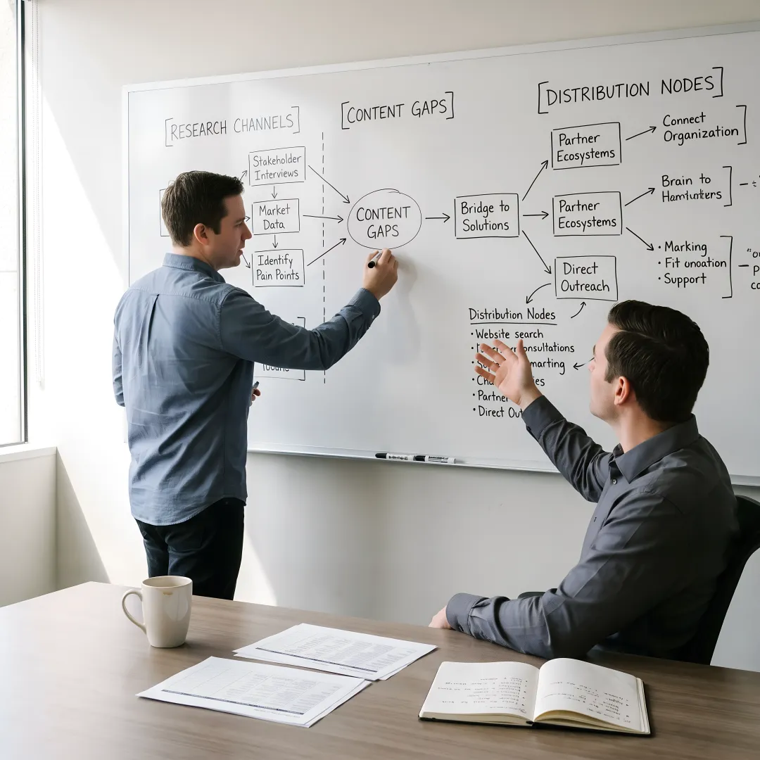 Visibility strategy planning session