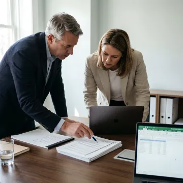 Outbound B2B prospecting strategy session
