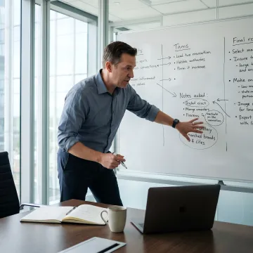 Consultant mapping product marketing proof strategy