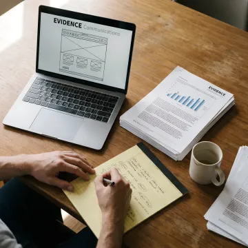 B2B website strategy planning session