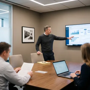 Industrial digital marketing strategy session