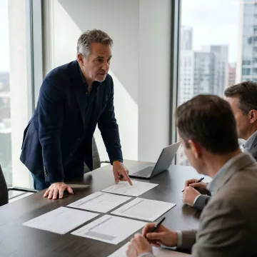 Fractional CSO advising industrial executives