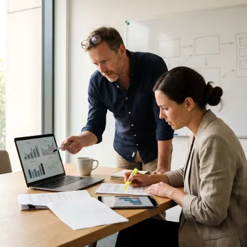 Industrial IoT marketing strategy team