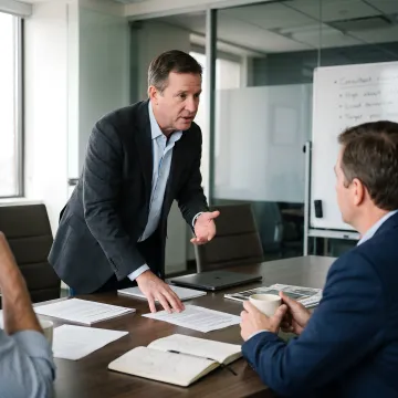 Industrial B2B media relations strategy session