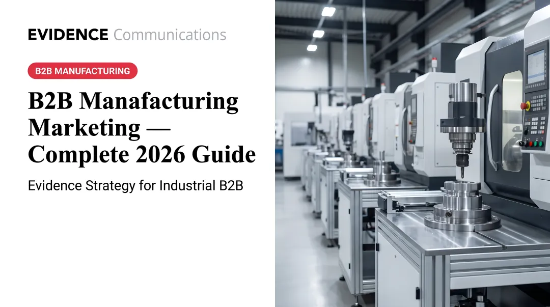 B2B Manufacturing Marketing — Complete 2026 Guide
