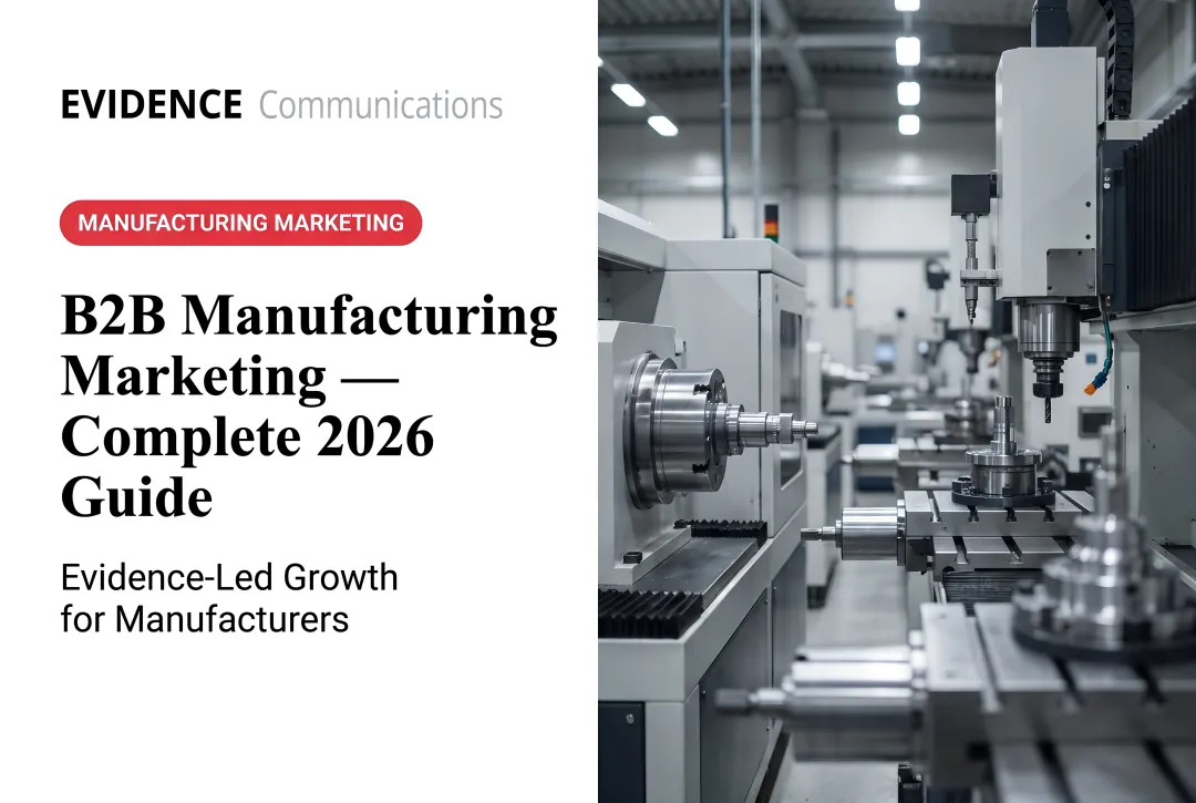 B2B Manufacturing Marketing — Complete 2026 Guide