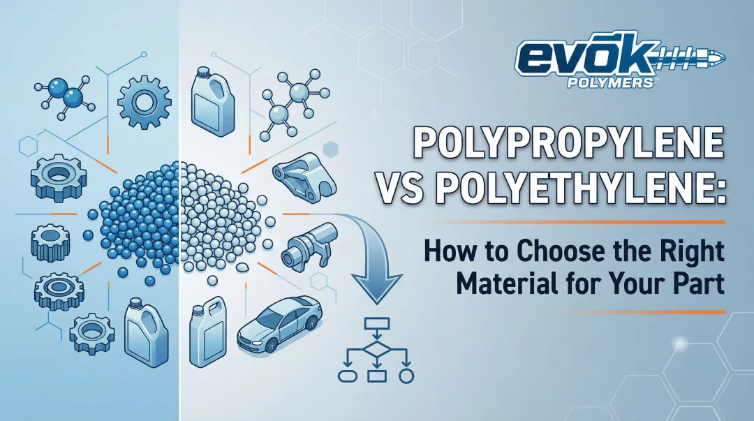 Cover image for Polypropylene vs Polyethylene: How to Choose the Right Material for Your Part