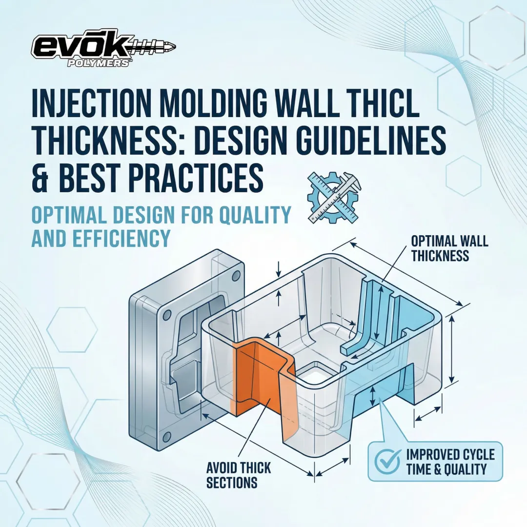 Injection Molding Wall Thickness: Design Guidelines & Best Practices