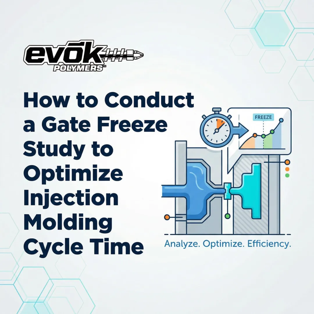 How to Conduct a Gate Freeze Study to Optimize Injection Molding Cycle Time