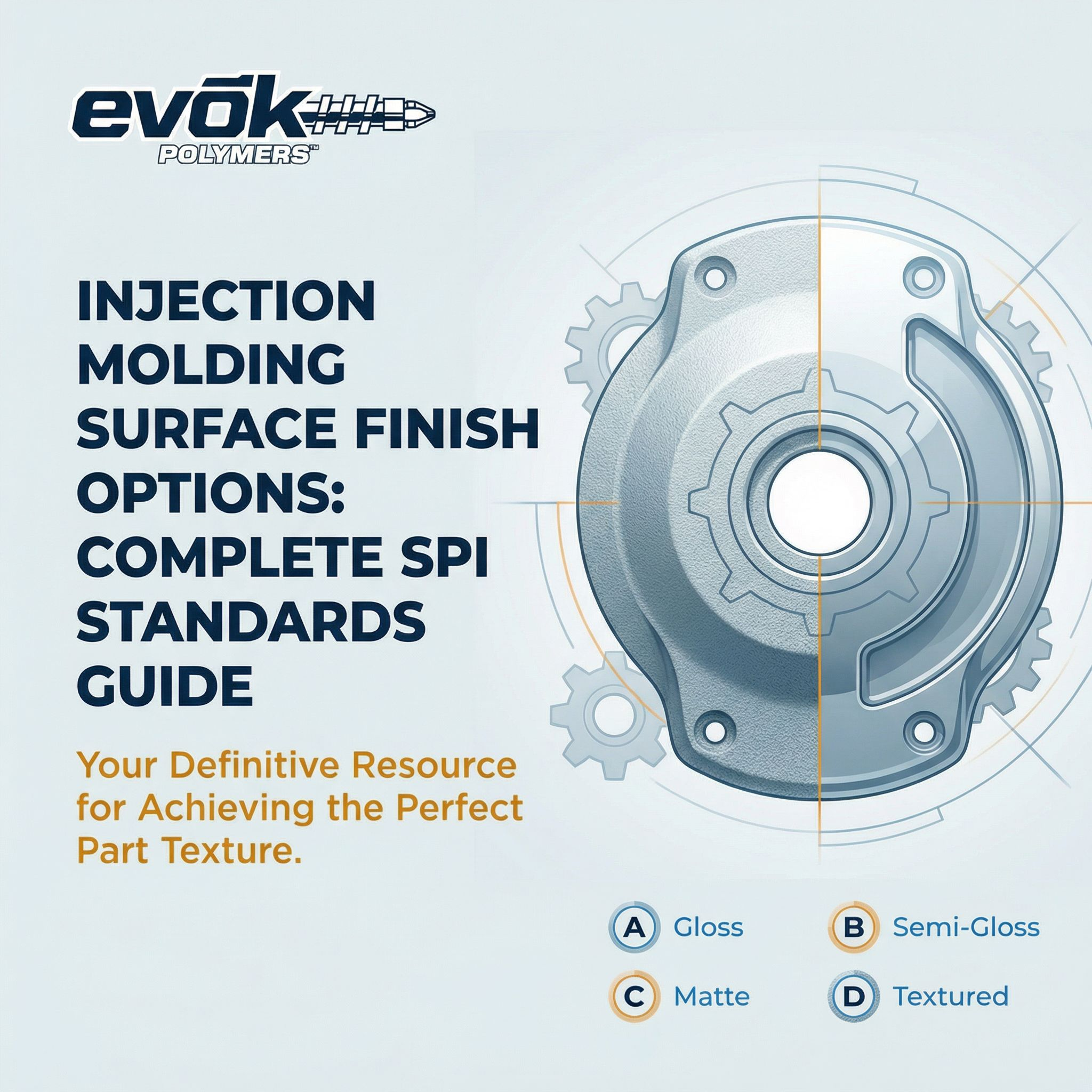 Injection Molding Surface Finish Options: Complete SPI Standards Guide