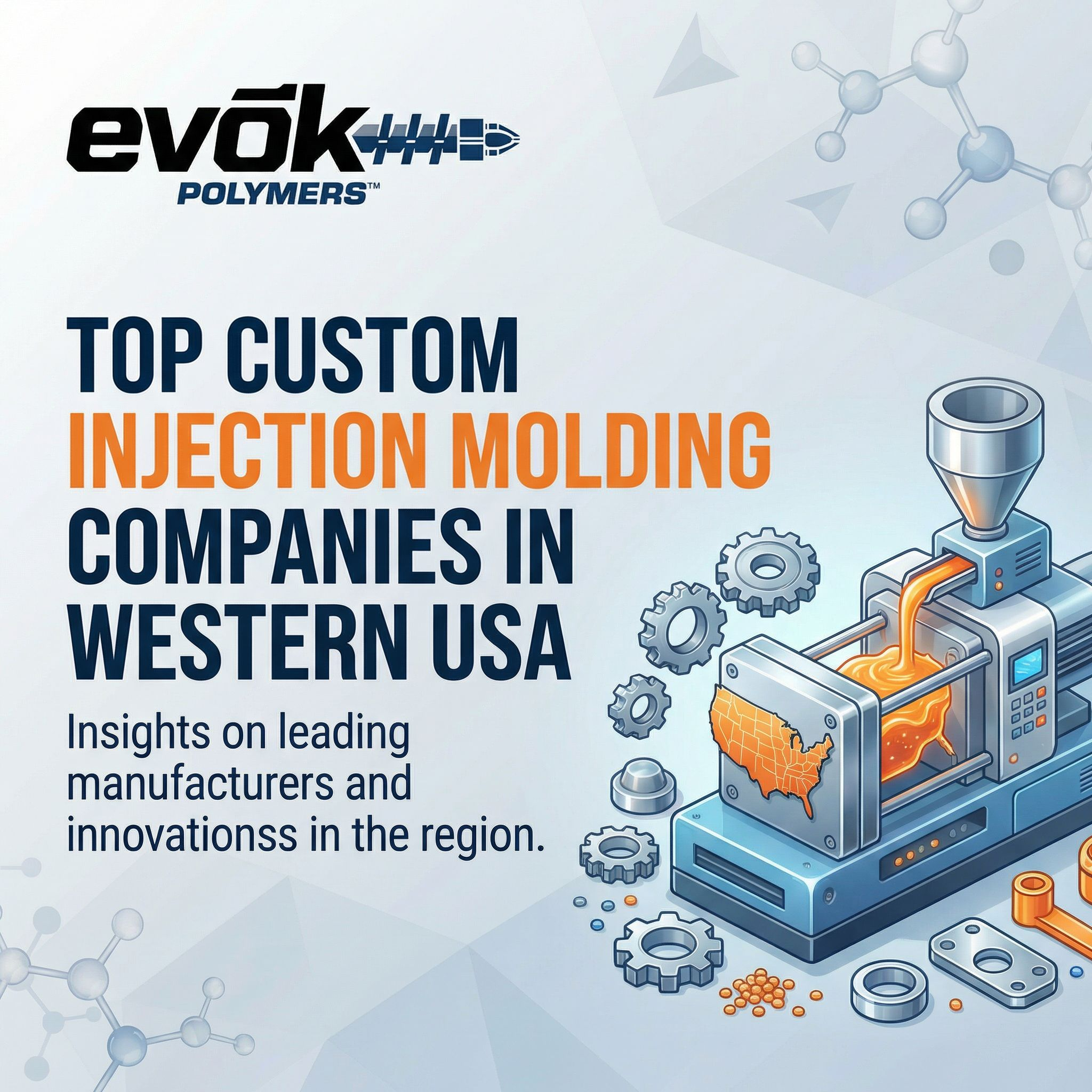 Top Custom Injection Molding Companies in Western USA