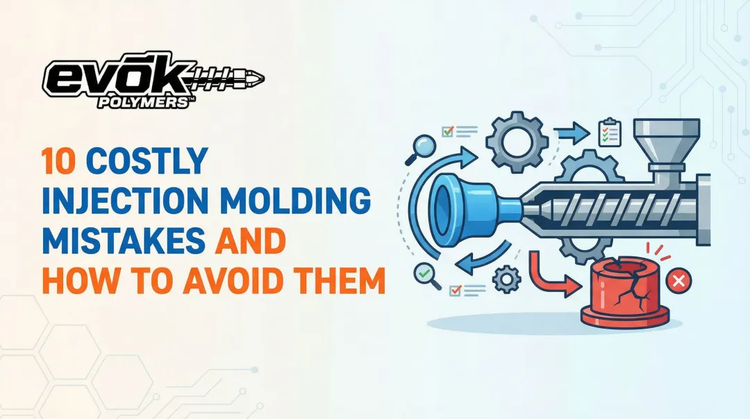 Cover image for 10 Costly Injection Molding Mistakes and How to Avoid Them