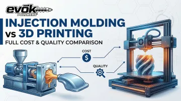 Cover image for Injection Molding vs 3D Printing: Full Cost &amp; Quality Comparison