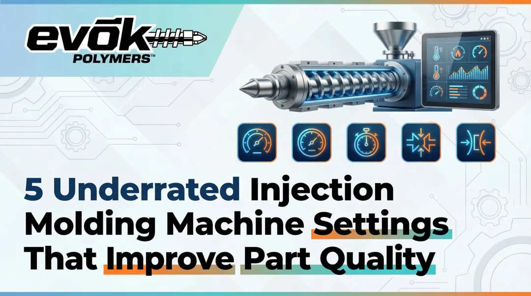 Cover image for 5 Underrated Injection Molding Machine Settings That Improve Part Quality
