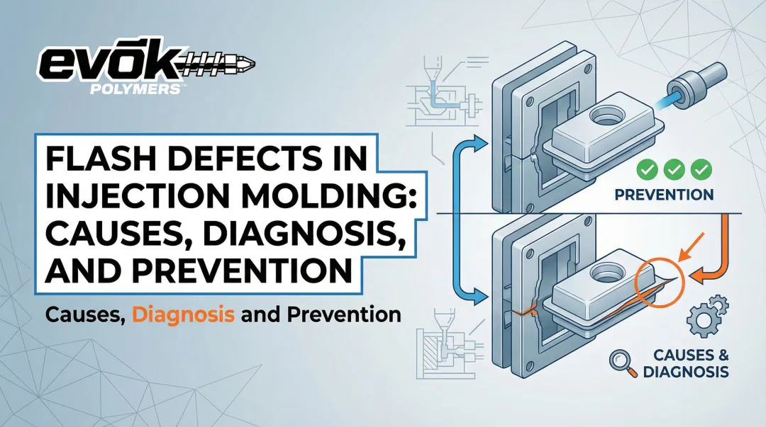 Cover image for Flash Defects in Injection Molding: Causes Diagnosis and Prevention