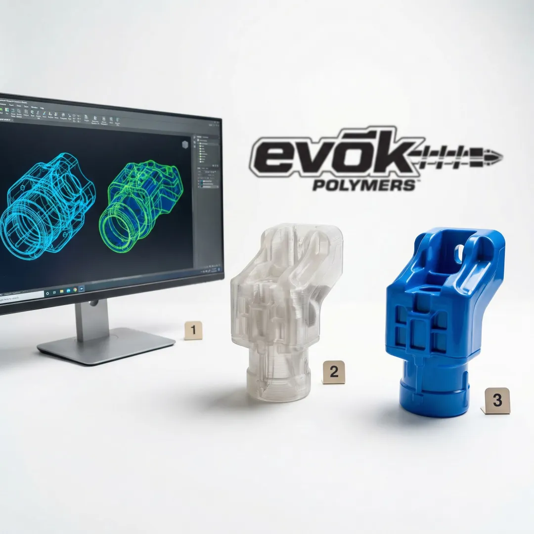 Step-by-step injection molding development process from design to production