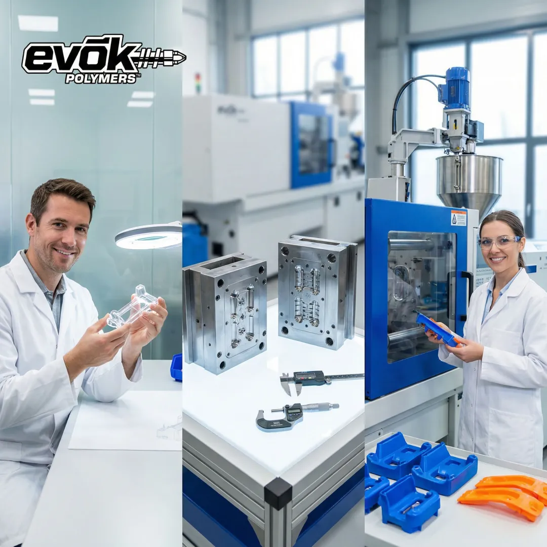 Injection molding product development process from prototype to production