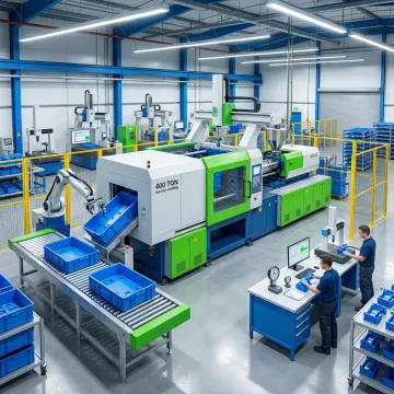 Large Part Injection Molding Services | High-Volume Production
