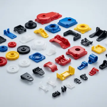 Precision injection molded plastic components with flawless surface finish and complex geometries