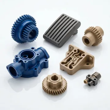 Precision PEEK injection molded high-performance polymer components