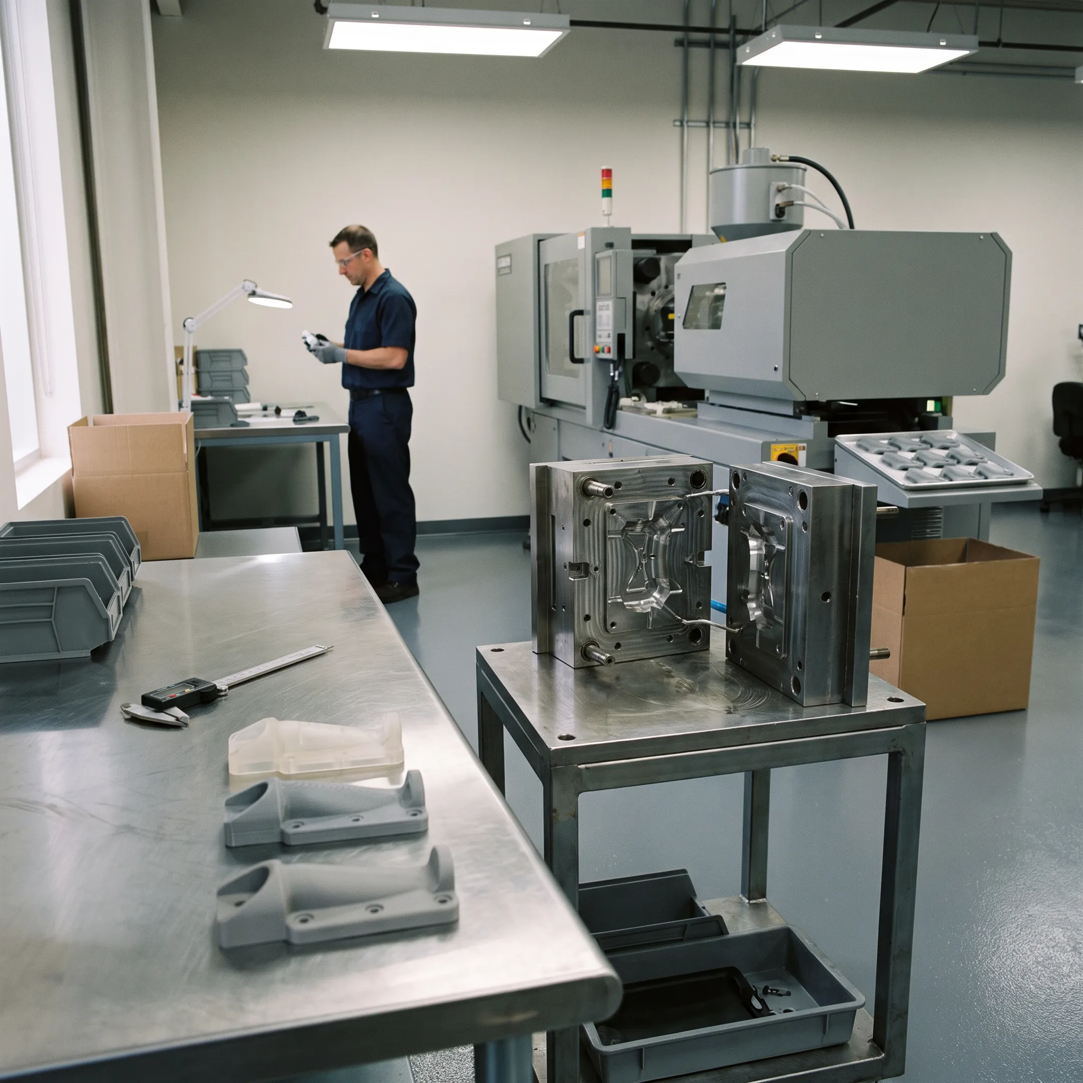 Injection molding product development process from prototype to production