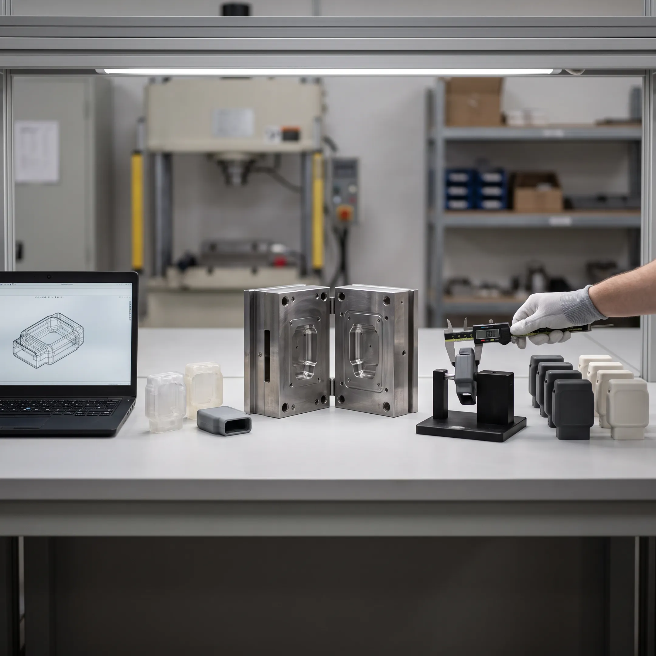 Manufacturing development process from design to production