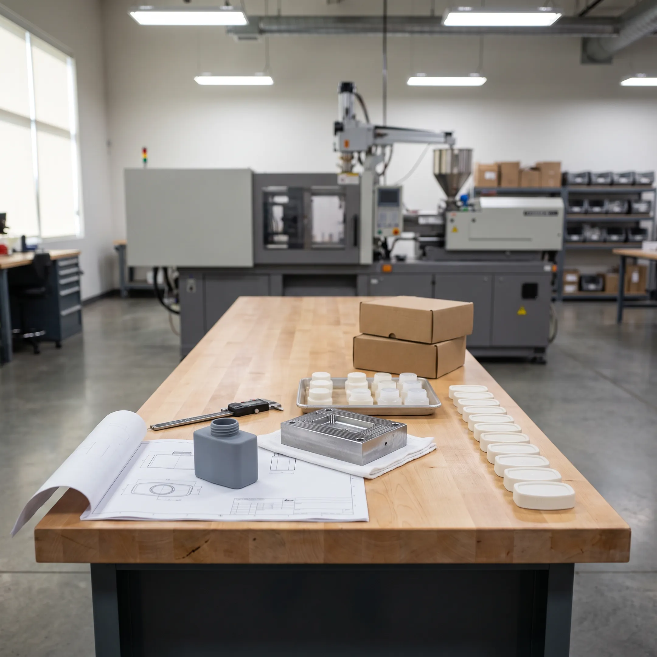 Injection molding product development process from design to production