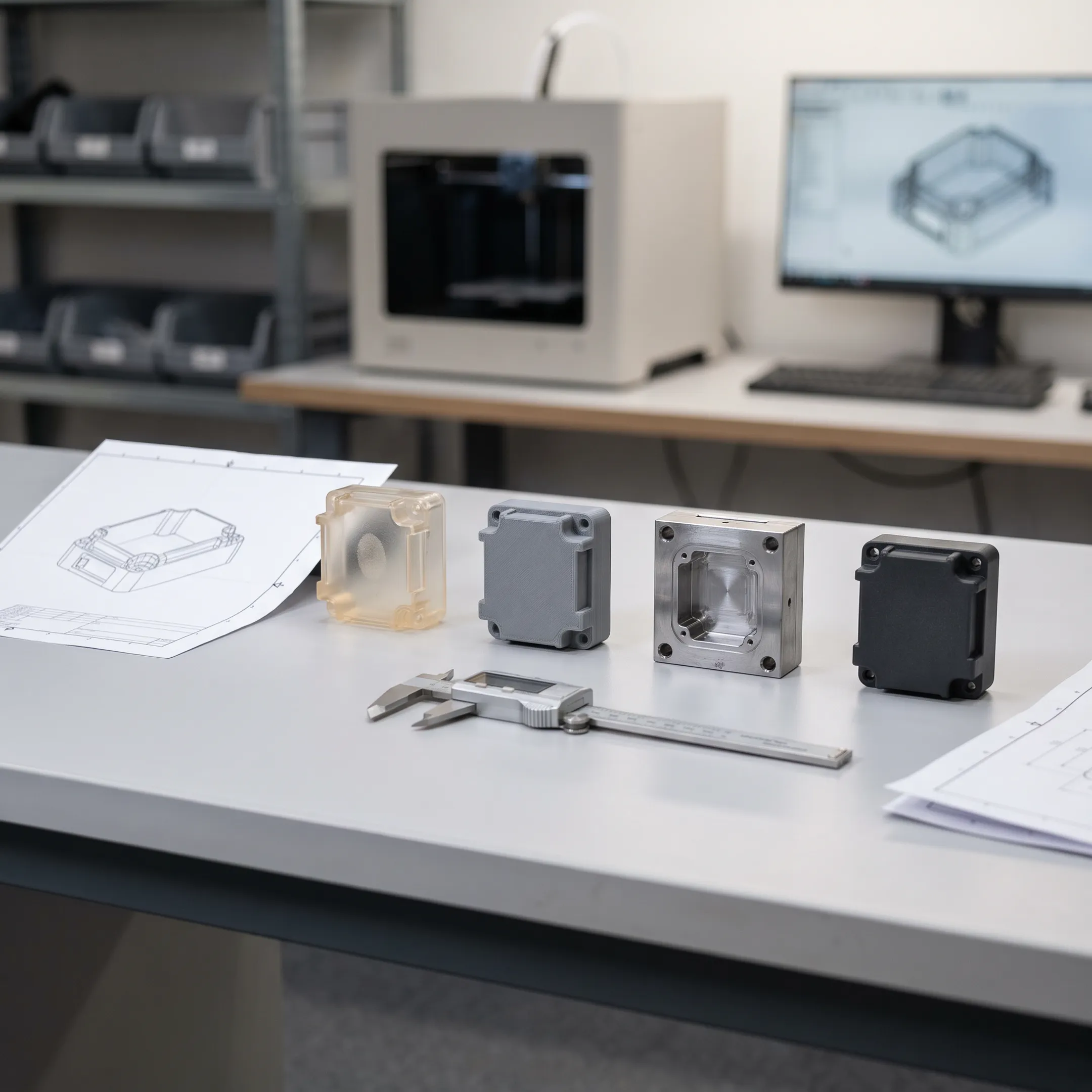 Injection molding development process from design to production