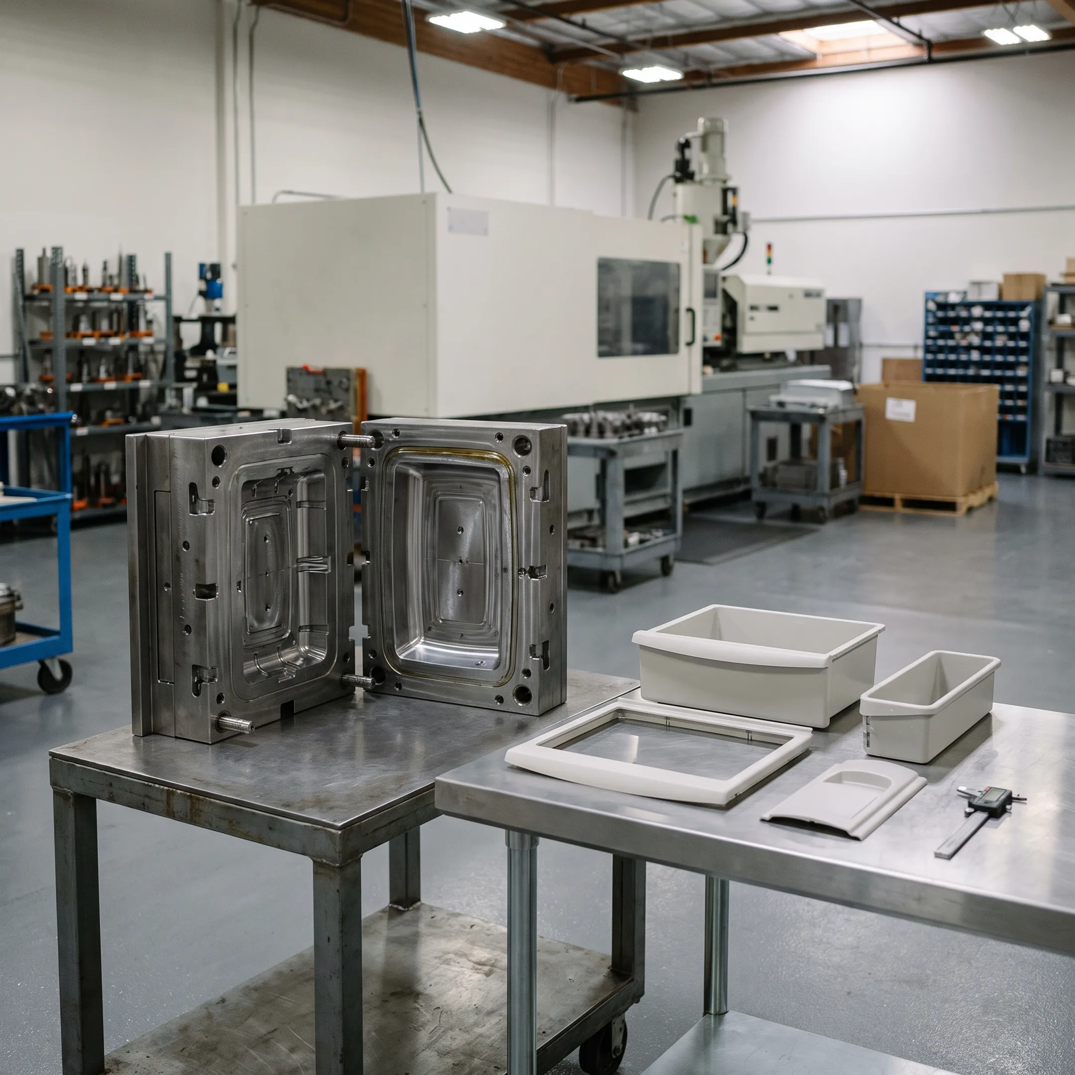 Custom Refrigerator Plastic Injection Molds - Precision Manufacturing