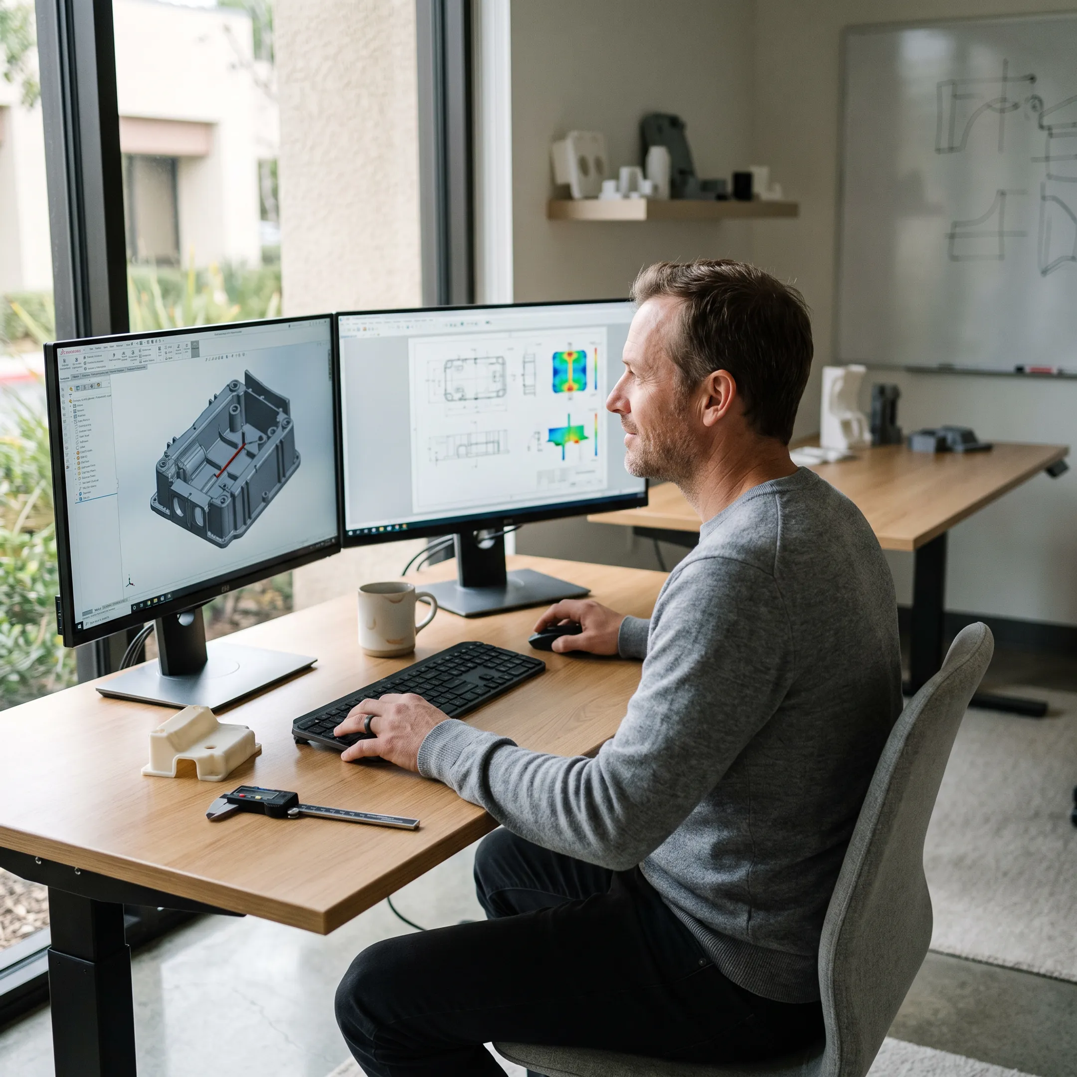 Comprehensive CAD Engineering Design and Drafting Services in California