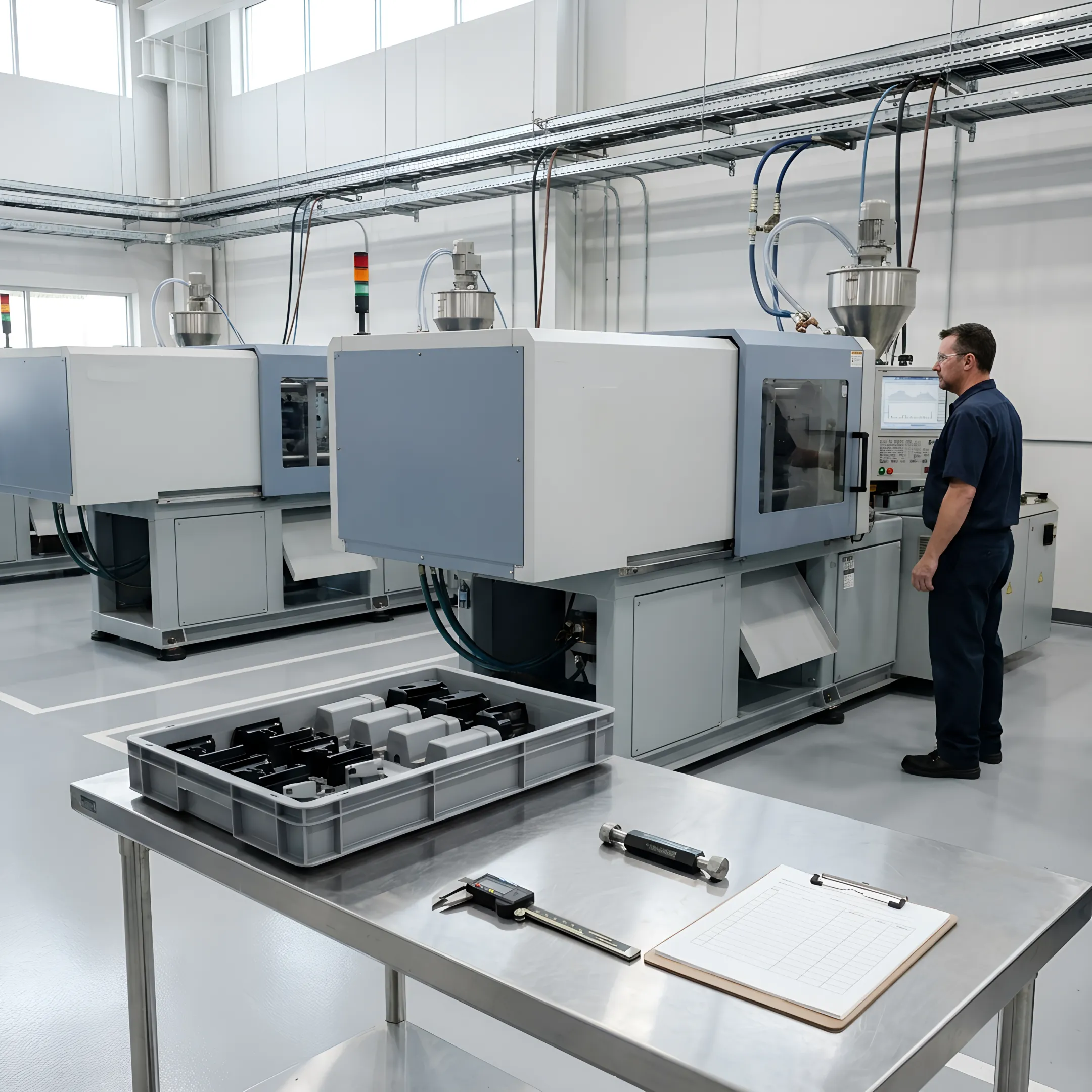Injection molding production process from design to manufacturing