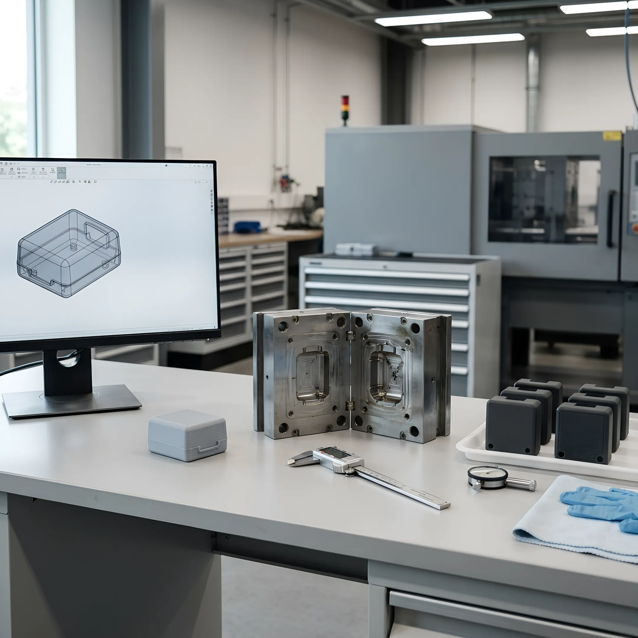Injection molding product development process from concept to production