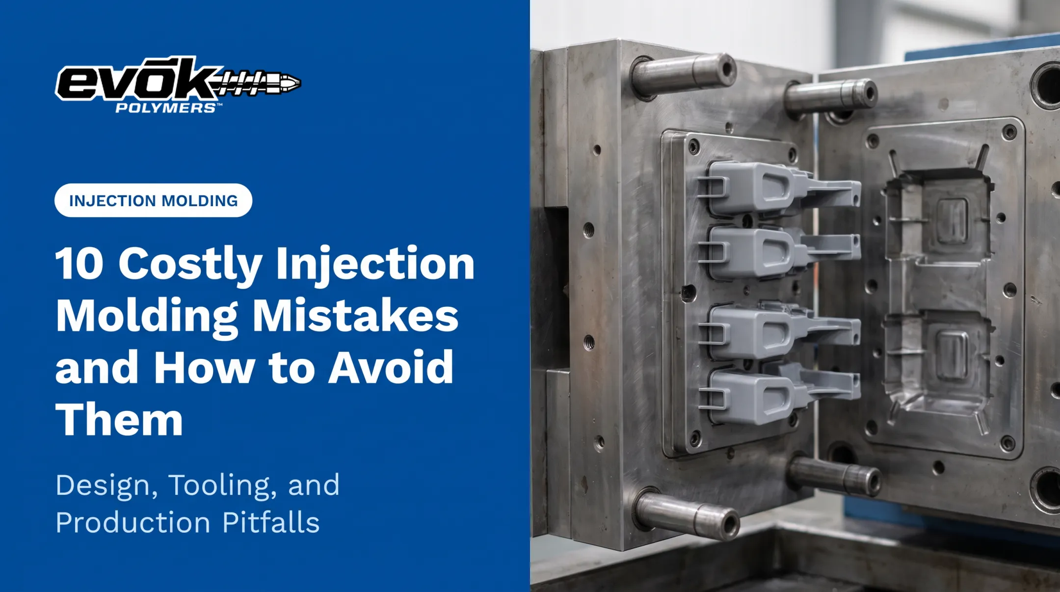 Cover image for 10 Costly Injection Molding Mistakes and How to Avoid Them