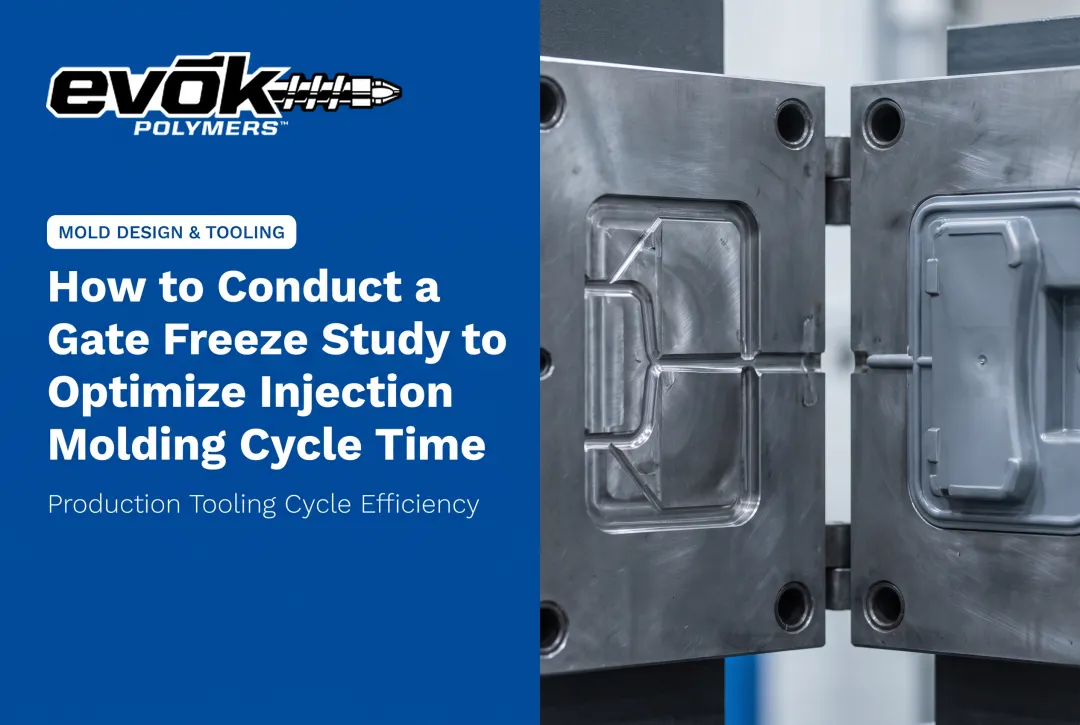 How to Conduct a Gate Freeze Study to Optimize Injection Molding Cycle Time